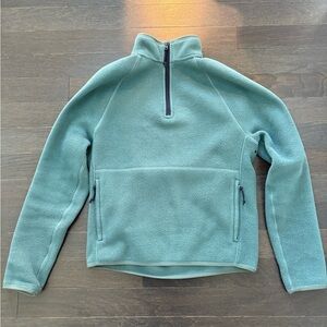 J.Crew Fleece Half-zip Sweater.